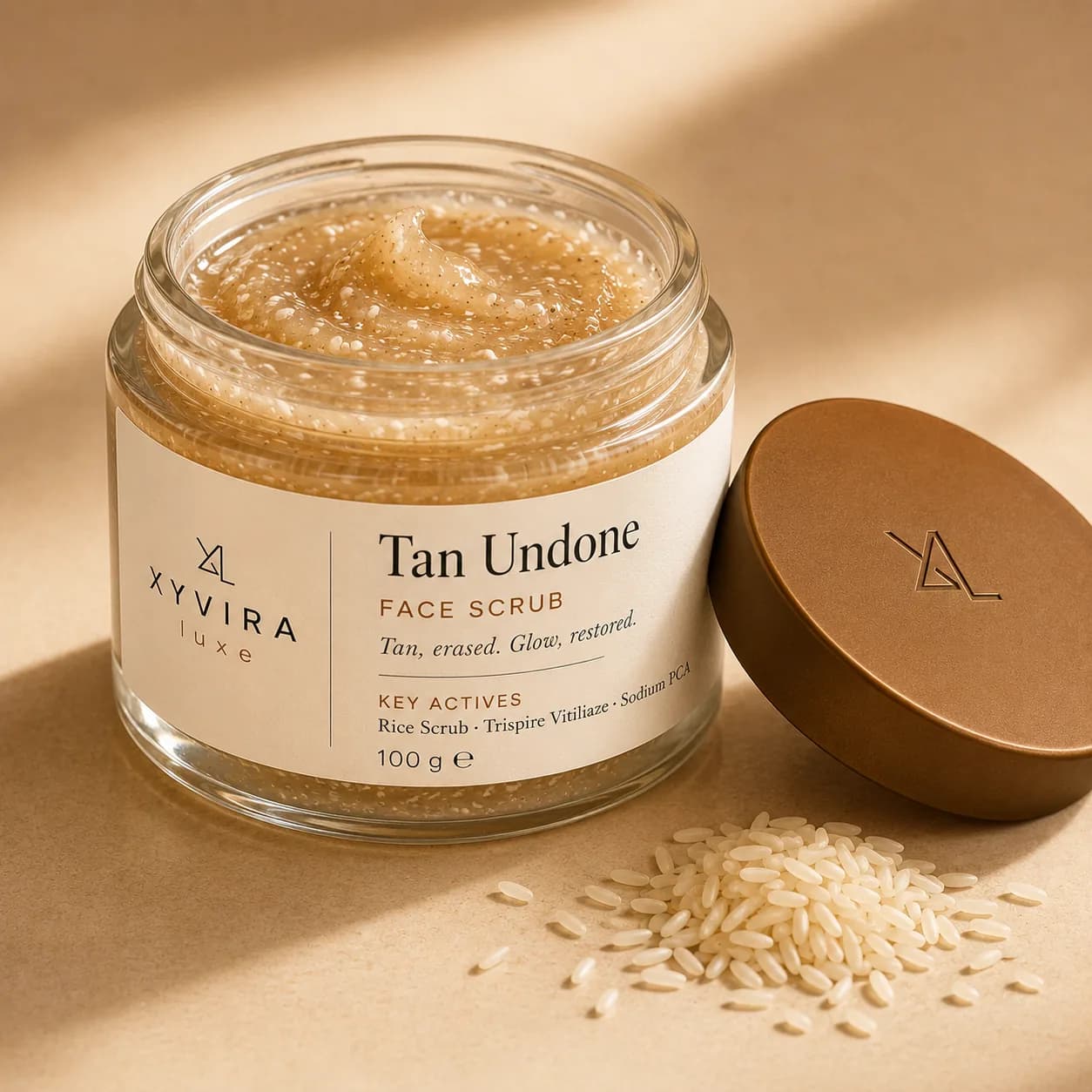 Tan Undone Face Scrub